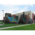 Mobile Inflatable Obstacle and Zip Line For Playground Children Games for sale