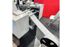 China Automatic Printing Label Folding Machine For Wire Material Customized 320mm supplier