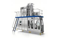 China High Speed Aseptic Filling Machine 53kw Milk Carton Filling Machine 380V / 220V supplier