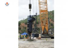 China Ground Improvement Vibroflot Equipment With Powerful Motor BJZC-V400-180 supplier