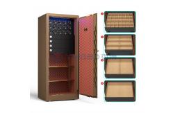 China Solid Steel Jewelry Watch Winder Safe Box Biometric Fingerprint Lock supplier