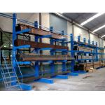 Warehouse Storage Structural Galvanized Rolled Cantilever Racking Double Side