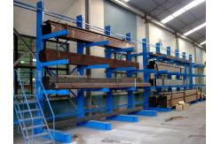 China Warehouse Storage Structural Galvanized Rolled Cantilever Racking Double Side supplier