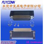 Centronics Connector 957 100 Pin Right Angle PCB Mounting Female Receptacle Connector 2.16mm pitch for sale