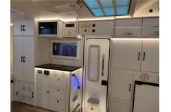 China 220V RV Caravan Van Motorhome Shell Light Weight Caravan Manual Transmission supplier