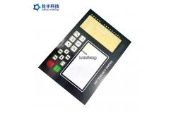 China Custom Engine Controller Membrane Switch And Panel 3M467 Adhesive supplier