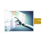 EN61000-6-3 Plug And Play 12in Touch Foil Screen Work With Projector for sale
