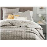 Embroidered Prue Linen Bedding Sets , Geometric 3pcs Luxury Home Bedding Sets for sale