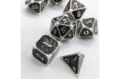 China Multi -Faceted Metal RPG Dice Flying Dragon Solid Smooth Dragon DND supplier