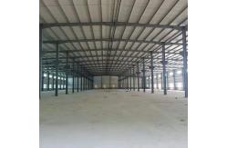 China custom gold galvanized light  building Prefabricated large span Steel Structural Design supplier