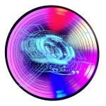 3D Hologram Abyss Layer Mirror Colorful and Customized with LED Strips Light Source for sale