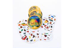 China ISO9001 Custom Flash Card Printing Services Letter And Number Flash Cards supplier