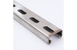 China Long Lasting Galvanized C Shaped Metal Strut Channel 1-3mm Thickness supplier