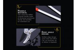 China Elbow Tree Branch Shears Scissors Telescopic Aluminum Alloy Material supplier