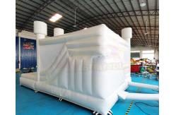 China Customized White Inflatable Bounce House Slide Combo supplier