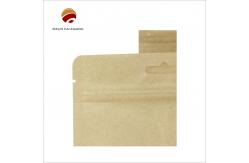 China Moisture Proof Brown Kraft Paper Grocery Bag In Custom Size supplier