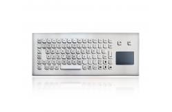 China Integrated Ultra slim Industrial Keyboard With Touchpad for ticket vending machine supplier