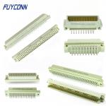 Female / Male DIN 41612 Connector Right Angle / Straight / Press Pin PCB for sale