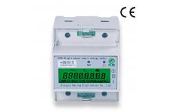 China Wifi Rs485 Prepaid Electronic Energy Meter Single Phase Electronic Watt Hour Meter supplier