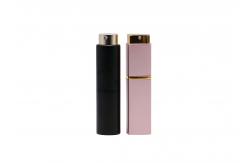 China Aluminum Perfume Tester Bottle Atomizer With Round Square 8ml 10ml supplier