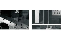 China 30m/Min Vertical Metal Cutting Band Saw , 2200W Automatic Bandsaw Machine supplier