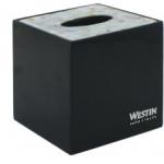 Hotel Guestroom Resin Tissue Box Holder With Shell Decoration for sale