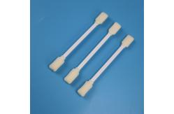 China Lint Free Double Rectangle Head Cleanroom Foam Swab For Printer Cleaning supplier
