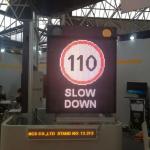 IP56 Solar warning LED Road Sign Board Illuminated energy saving for sale