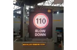 China IP56 Solar warning LED Road Sign Board Illuminated energy saving supplier