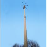 Simple Structure Q345 Monopole Communication Tower for sale