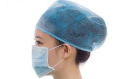 China Antibacterial Latex Free Elastic Earloop Nonwoven Medical Face Mask supplier