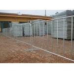 0.9m Height Customized Galvanized Crowd Barrier Fencing for sale