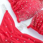 Comfortable NPC Bikini Competition Suits , Bikini Contest Suits Customized Design