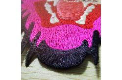 China Support Custom Designer Clothing Embroidery Patches Leopard pattern supplier