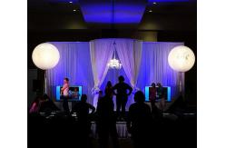 China Event Lighting Balloons 400W RGB + White Light Up With DMX512 Control Box supplier