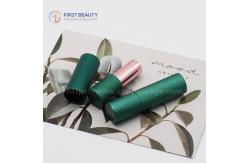 China Round Empty Aluminum Lipstick Tube Container Plastic 3.8g supplier