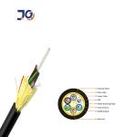 Jiqian Overhead Fiber Cable Meter ADSS 8 12 24 48 Core Single Mode Fiber Optic Cable for sale