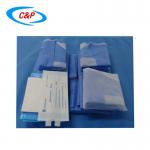 Disposable Nonwoven Surgical Casarean Drape Pack with EO Sterile For Medical Consumables for sale