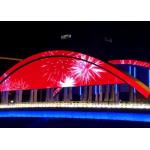SMD3535 Outdoor Transparent Led Display 1200CD/Sqm DC48V FCC Indoor Led Video Wall for sale