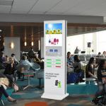 Restaurant Advertising Public Phone Charging Stations For Electronics , OEM / OEM for sale