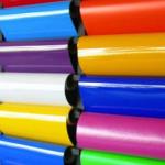 Grade A 80mic Multi Color Vinyl Stickers 120g For Cutting Plotter for sale