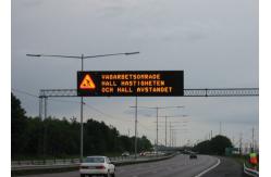 China High Intensity P32 LED Variable Highway Sign Boards Intelligent Control System supplier