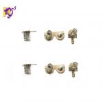 Customized Stainless Steel AAA Battery Spring Contacts Nickel / Chrome Plated for sale