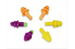 China Soft Silicone Earplugs Sleep Noise Prevention Reusable Noise Reducing supplier