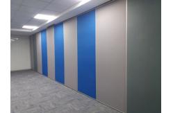 China Soundproof Sliding Folding Room Partitions MDF + Aluminum Material supplier