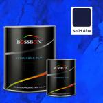 Acrylic Polyurethane Car Refinish Paint Higher Consistency 2K Solid Blue for sale