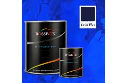 China Acrylic Polyurethane Car Refinish Paint Higher Consistency 2K Solid Blue supplier