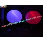 Indoor Colorful LED RGB Inflatable Stage Lighting Decoration Exhibition Illuminated Ball for sale