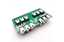 China Dual motor driver 24VDC input has safte start and brake fnction supplier