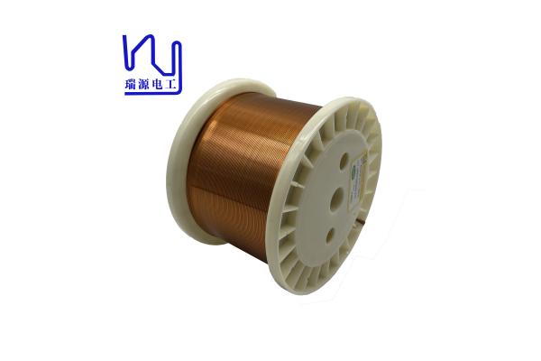 Class 220 Aiw 0.25mm Flat Wire Winding Self Bonding Enamel Coating Copper
